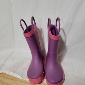 Tucker + Tate Purple and Pink Kids Rain Boots
